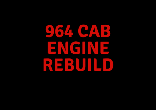 964 Cab Engine Rebuild 